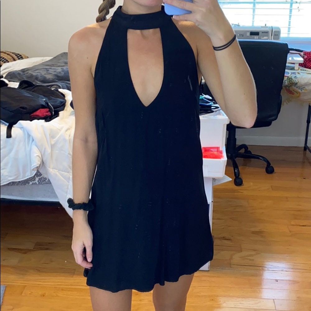 Tobi high neck dress